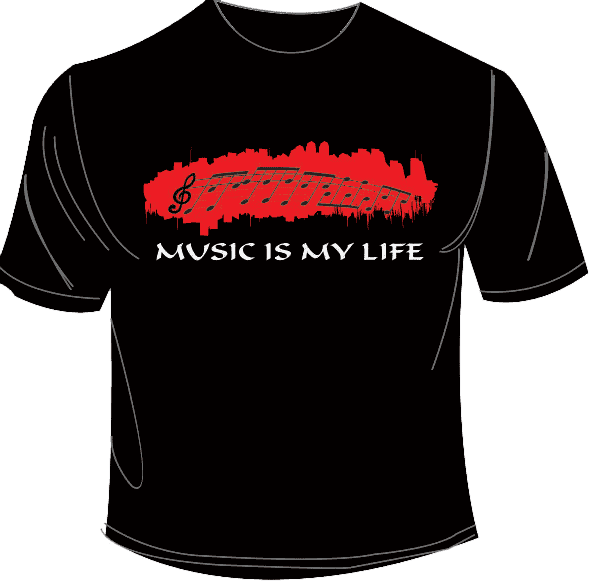 AB 012: Music identity tee